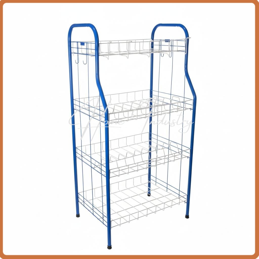 Rak piring jumbo susun 4/Rak piring master/rak dapur/Rak wastafel/Rak pengeringan piring/rak serbagu
