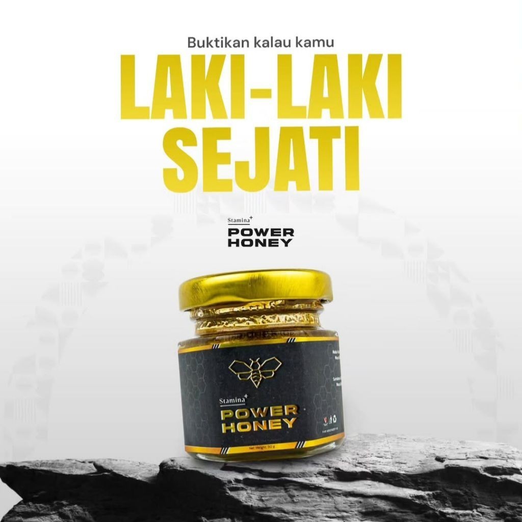POWER HONEY MADU STAMINA PRIA ORIGINAL 100% BPOM