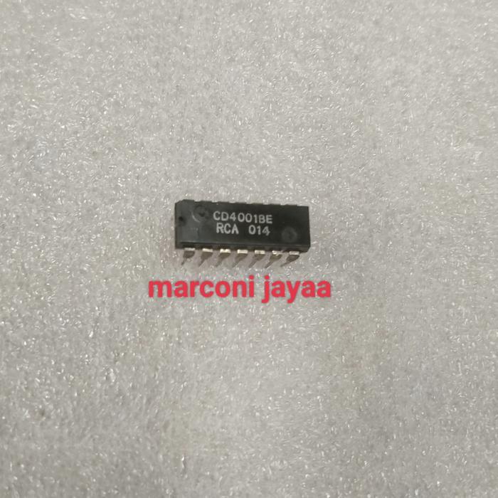 IC CD 4001 dip 14pin RCA