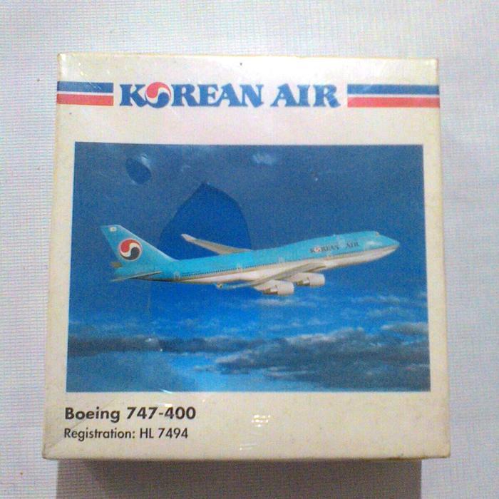HERPA WING BOEING 747-400 KOREAN AIR 1:500