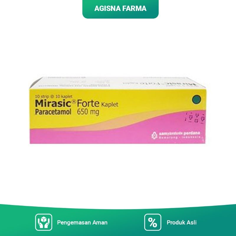 Mirasic forte 650mg perbox