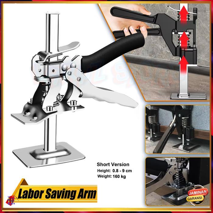 Dongkrak Perabotan Mebel Lemari Alat Bantu Angkat Ungkit Barang Pintu Ubin 160 Kg Tile Labor Saving 