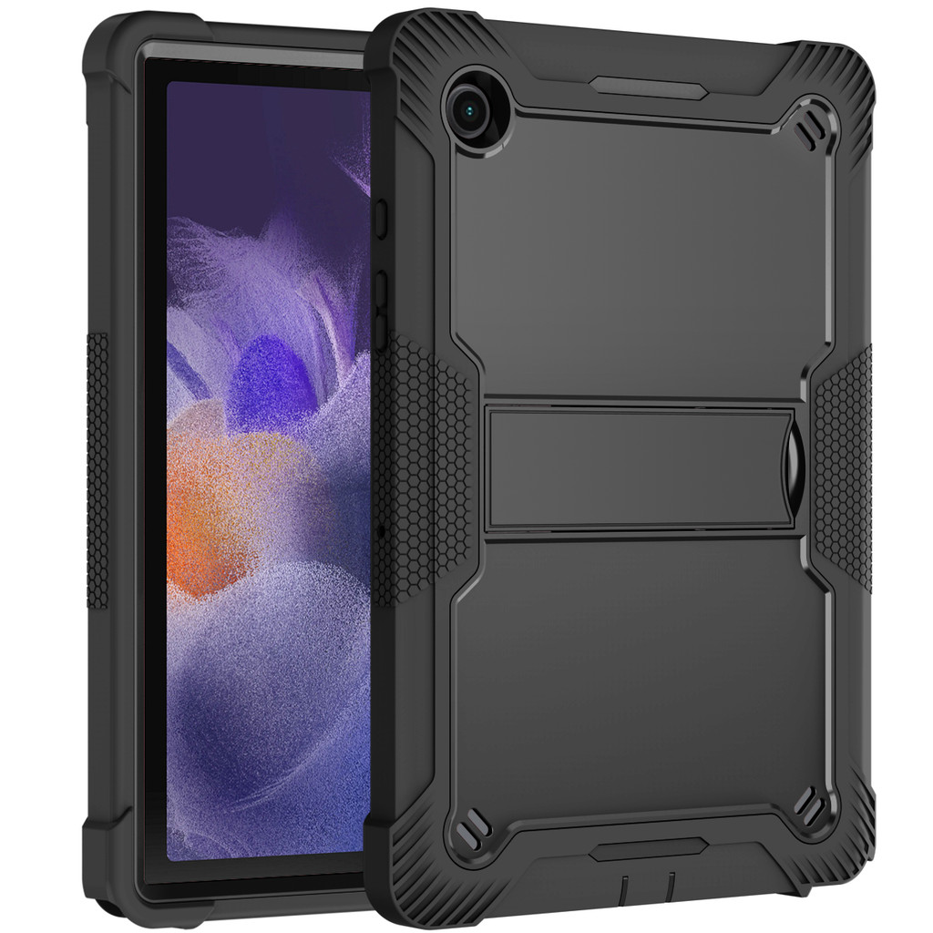 For Samsung Galaxy Tab A11 8.7 in SM-X130 SM-X135N 2025 Heavy Duty Armor Kids Hybrid Cover PC-Silico