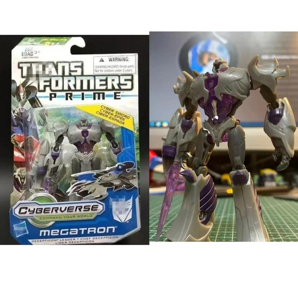 In Stock Transformers Toys Megatron Small Scale TFP Leader Certificate Commander Level Cyber Sword A