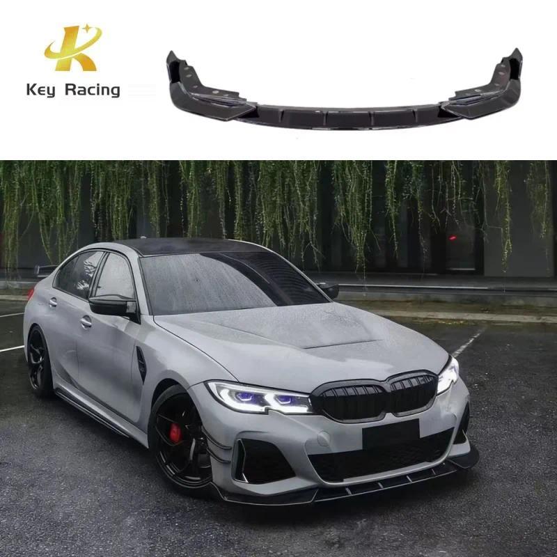 For BMW 3 Series G20 G21 G28 2019-2022 Front Bumper Lip Splitter Guard MP Style Front Bumper Lip Car