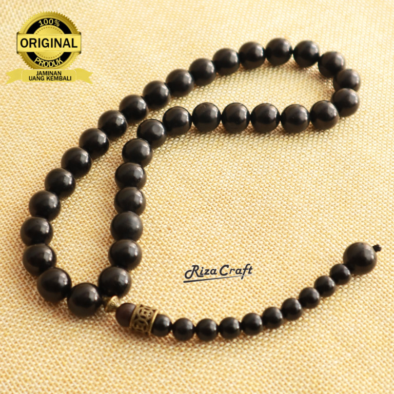 Tasbih 33 Butir Kayu Kokka Kaukah Koka Jumbo Besar 12mm ASLI