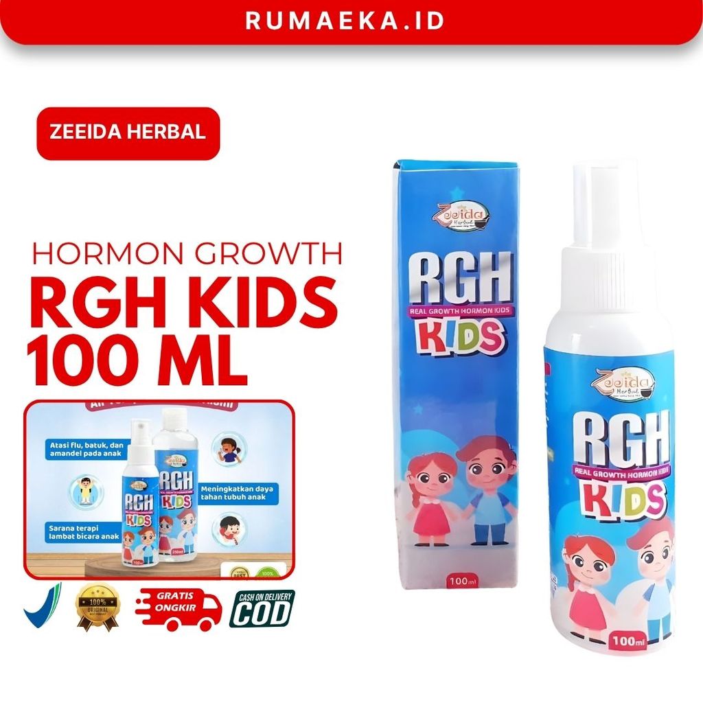 Zeeida Herbal RGH Kids Air Terapi Antibiotik Untuk Anak Original