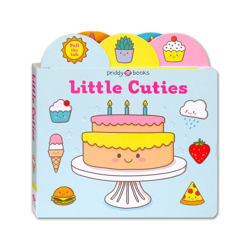 Priddy Books Little Cuties with Pull Tabs Surprise Board Book