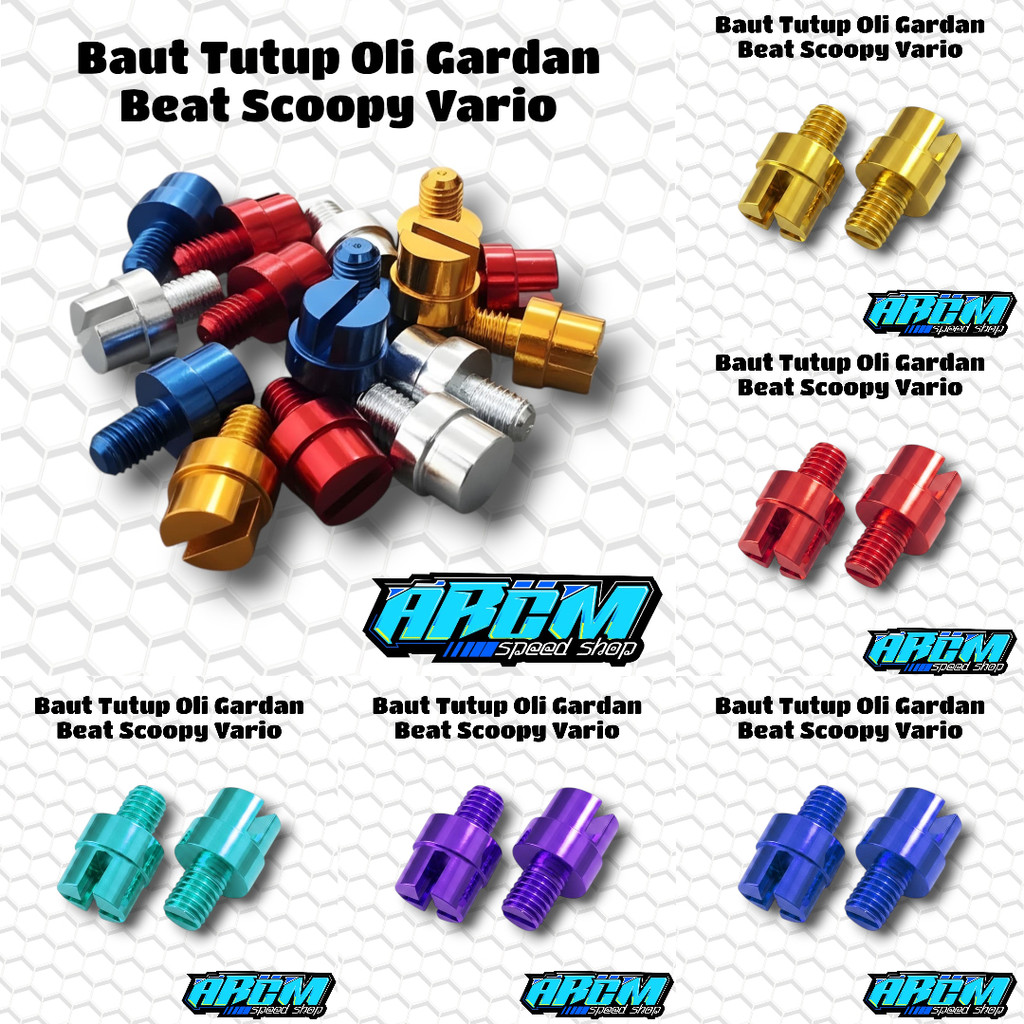 Baut Tutup oli gardan beat scoopy vario Genio gardan beat gardan vario gardan scoopy tutup oli garda
