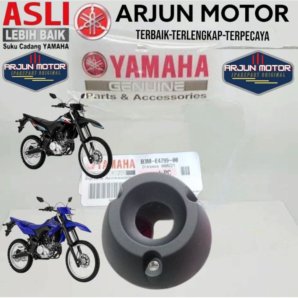 CAP COVER UJUNG KNALPOT WR155 WR 155 ORIGINAL YAMAHA B3M-E4799-00