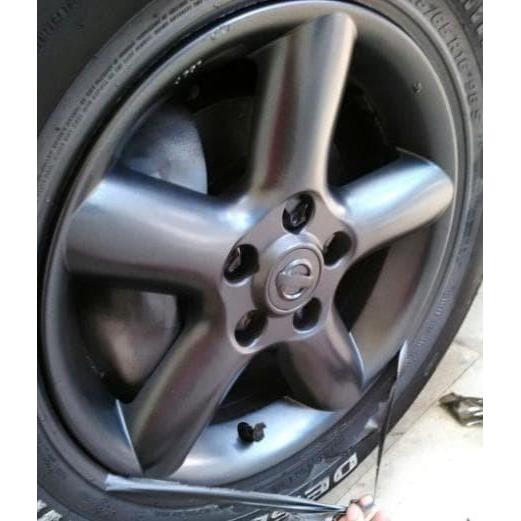 Rubber Paint Cat Karet Spray Semprot Velg Body Mobil Motor O360 - Silver