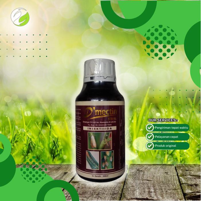 Insektisida Dmectin 500 ml obat untuk sundep/penggerek batang padi dan semua jenis kutu penghisap