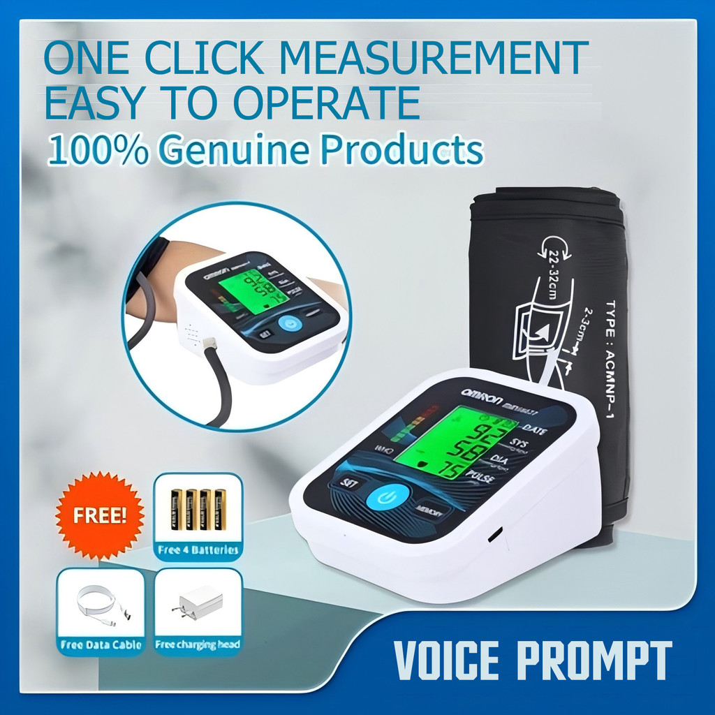 OMRON Tensi darah digital alat ukur tekanan darah otomatis pemantau tekanan darah alat cek tensi