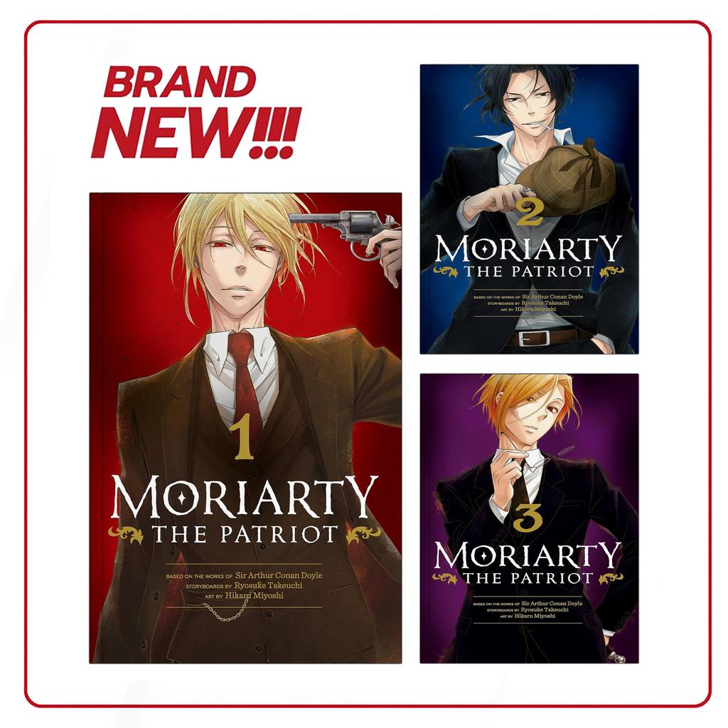 Moriarty the Patriot / Yuukoku no Moriarty, Vol. 1-19 ( Komik Manga ) by Ryosuke Takeuchi (English/I