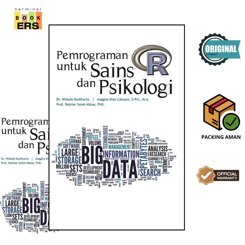 Deepublish - Buku Pemrograman R untuk Sains dan Psikologi