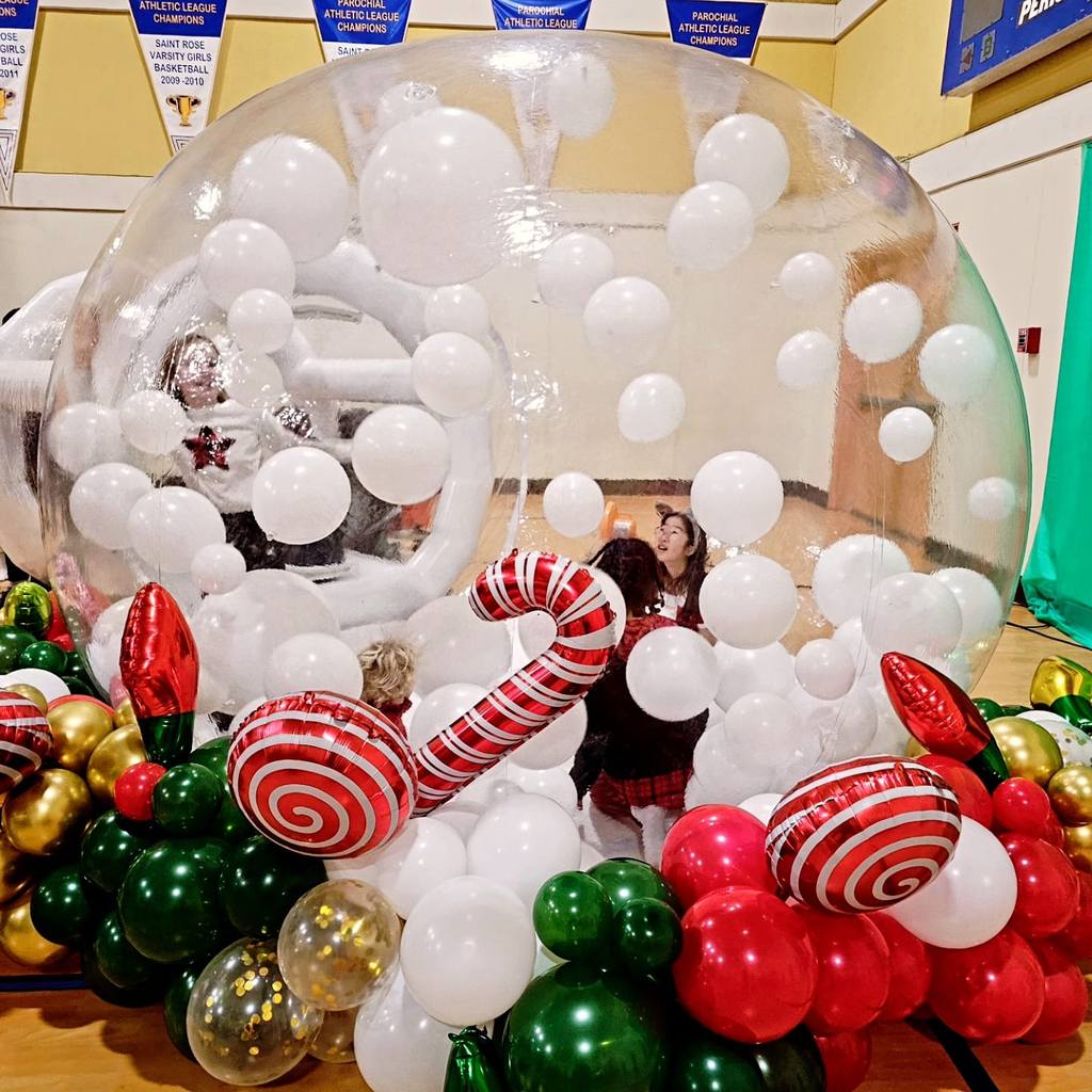 Outdoor birthday party blow up bubble ball house bouncy bubble house Jumping Castle bubble house inf