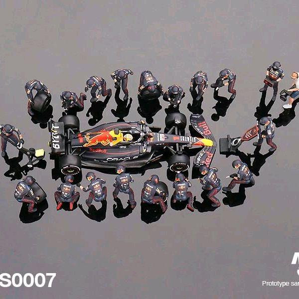 523F MINI GT MGTS0007 Oracle Red Bull RB18#1 Max Verstappen 22 Abu Dhabi GP
