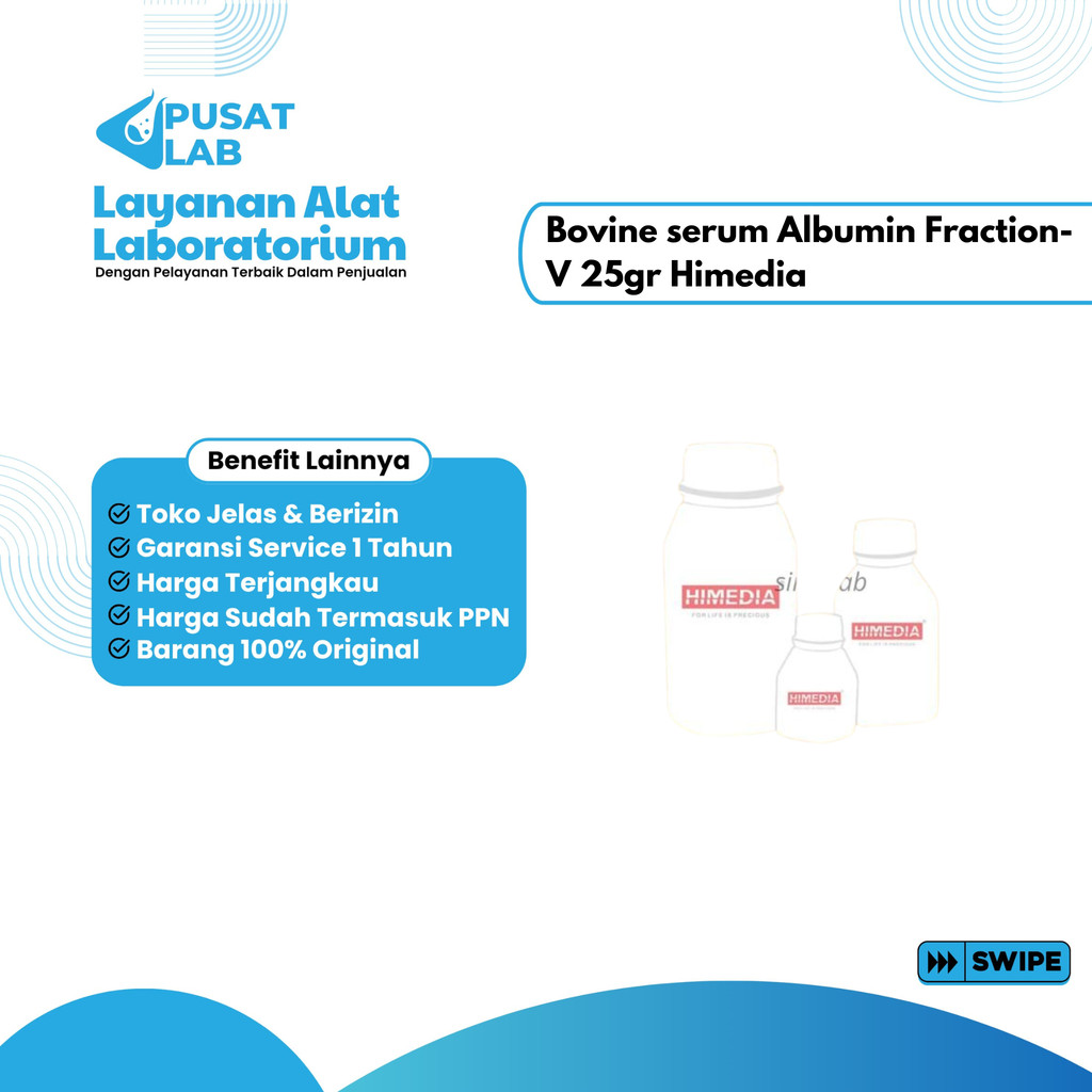 Bovine serum Albumin Fraction-V 25gr Himedia