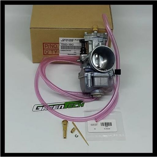 Karburator Pwk 28 Original Kx 100 & Jarum Skep Jjh . Nozzle Pwk Sudco
