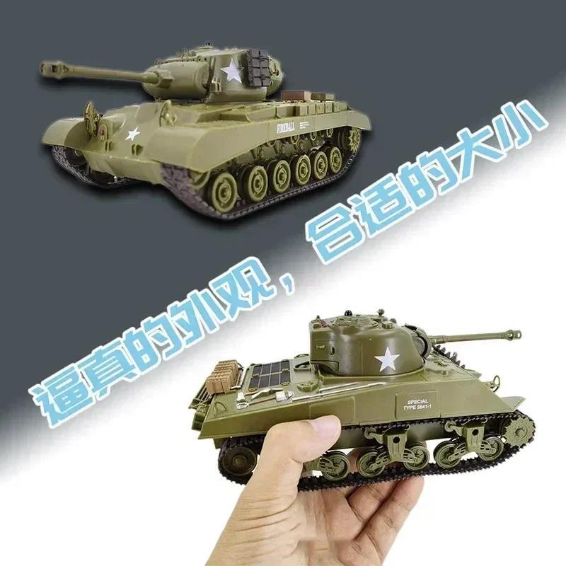 2025 Henglong Rc 1/30 Tanks M26 M4a3 Sherman Vs Battle Tanks 2.4ghz Rc Panzer Remote Control Model T