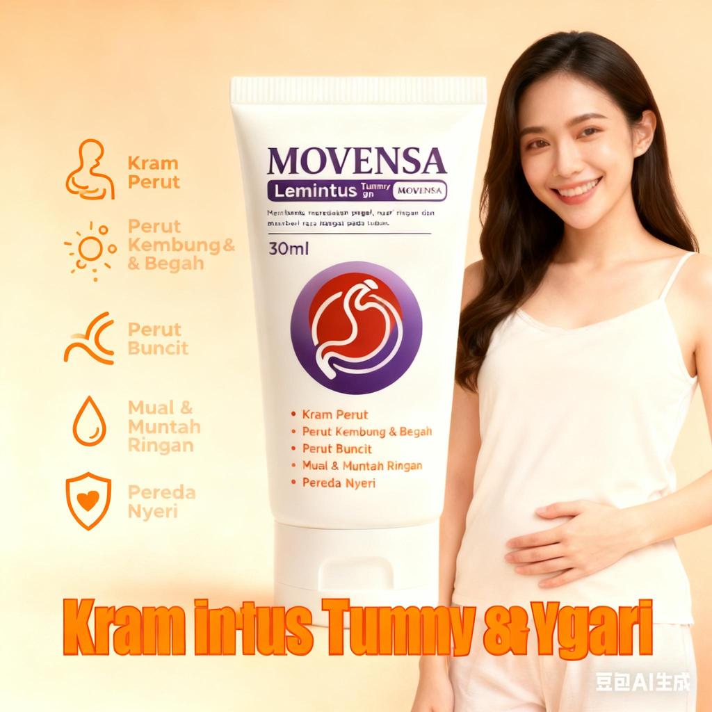 Movensa Official Store Gel Cream Glukosamin Original Krim Aman Pereda Nyeri Perut Asam Lambung