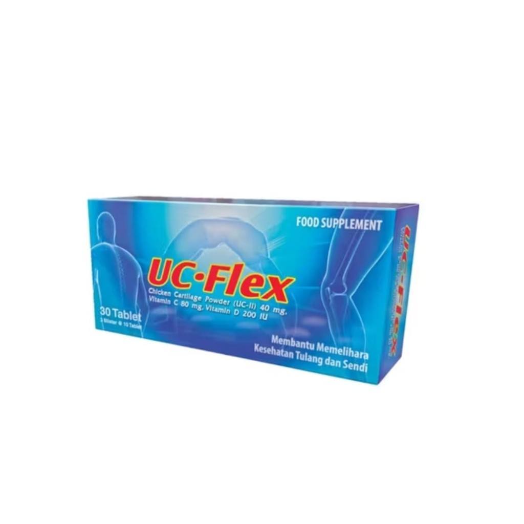 Uc -Flex / Uc Flex / UcFlex Box 30 Tablet Suplemen Sendi