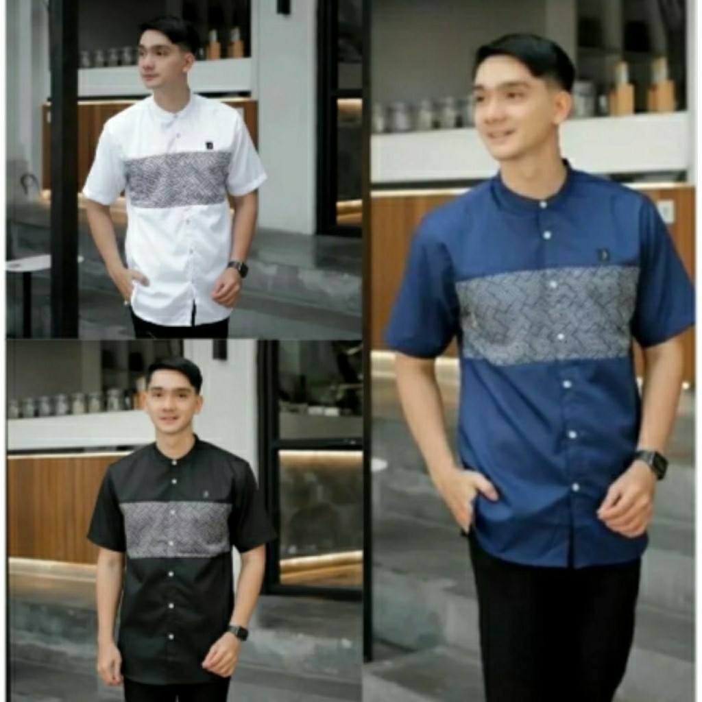 Baju Koko Excelent Pria Lengan Pendek Baju Koko Kurta Hem Pria
