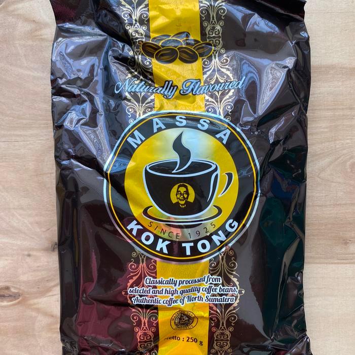 Kopi KokTong | Kopi Kok Tong Medan Siantar 250gr - Kasar