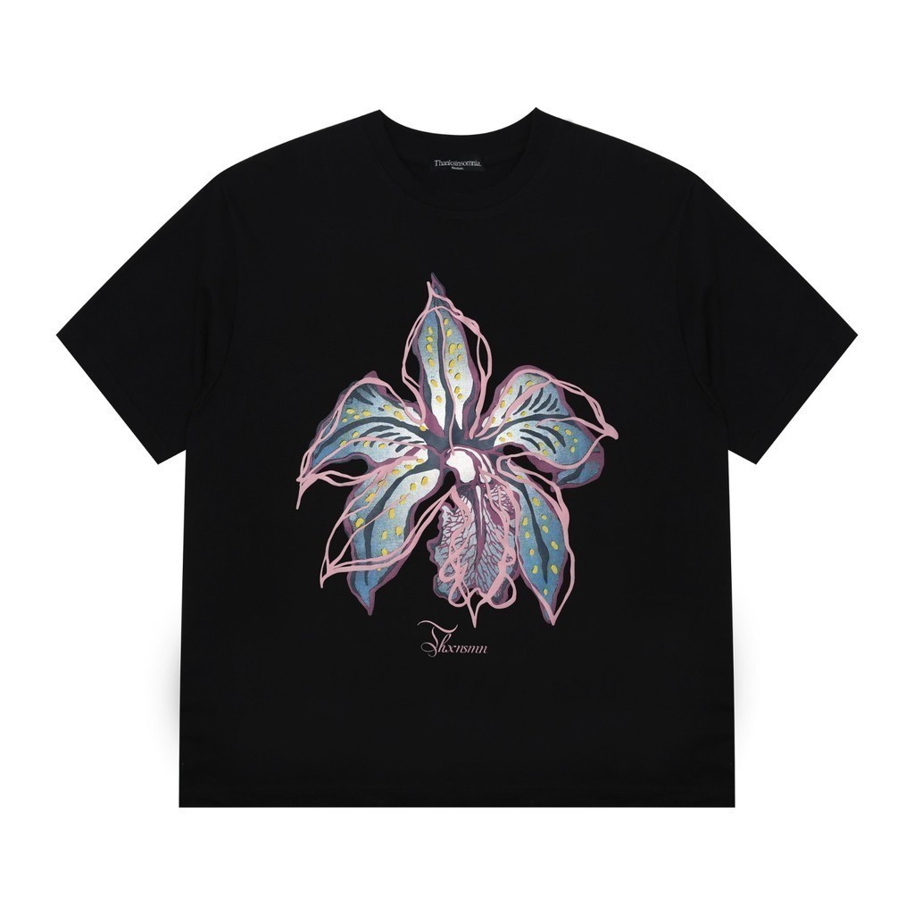 Tshirt Linette Black Thanksinsomnia 100% Original