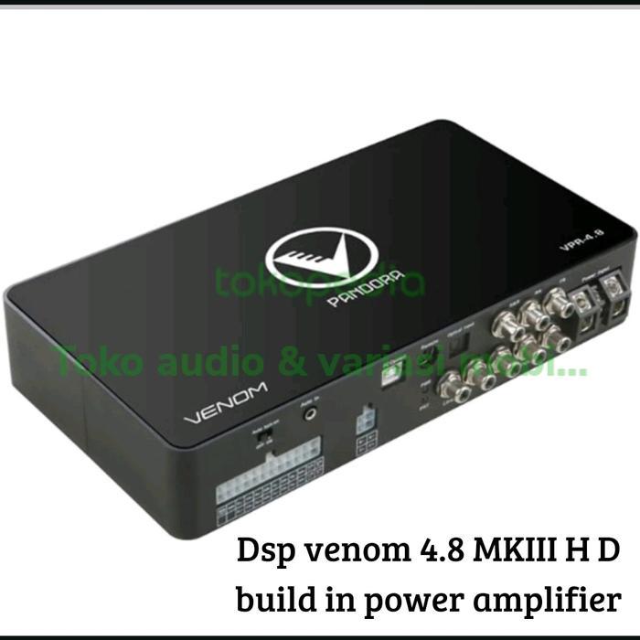 Dsp prosesor venom 4.8MKIII HD build in power + Free Instalasi