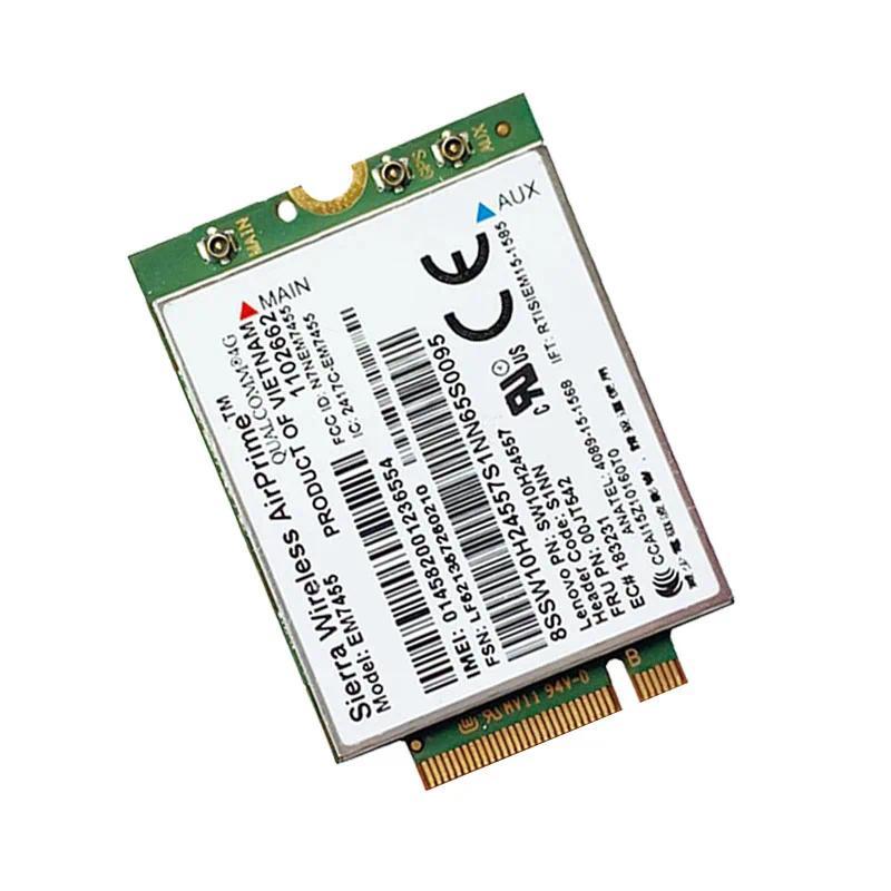 WDXUN EM7455 FRU 01AX756 LTE 3G 4G Tarjeta de Thinkpad X1 carbono 5th gen X270 T470 T470S T470P t570