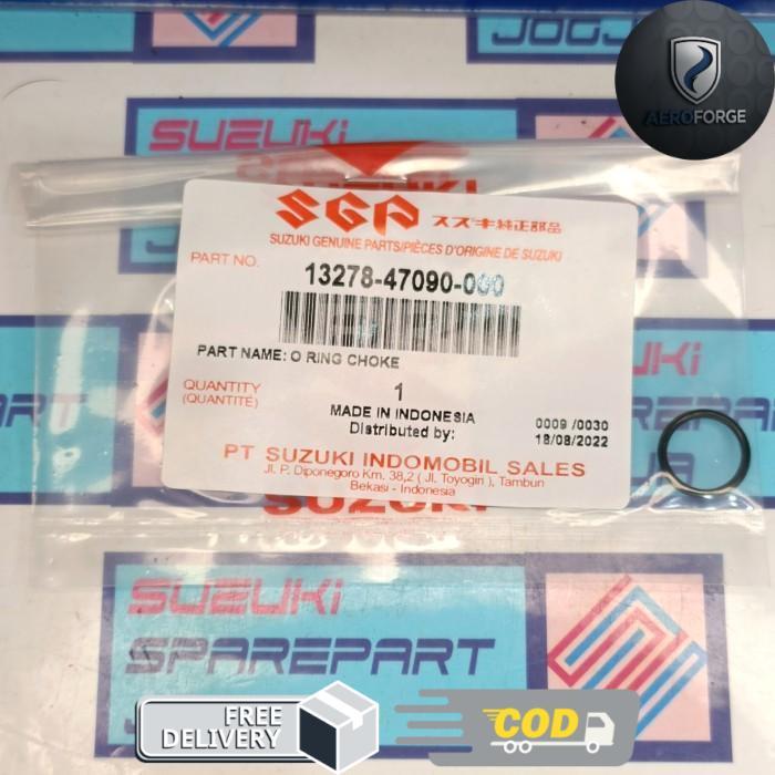 Suzuki Parts 13278-47090-000 Seal Tutup Chuk Choke Karbu Suzuki Smash Titan Ori - Not Specified