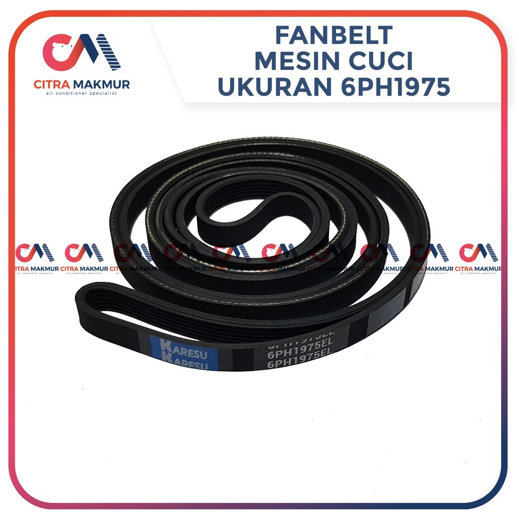 Fanbelt Dryer Electrolux 6PH 1975 Fan Belt vanbelt 6PH1975 Mesin cuci pengering