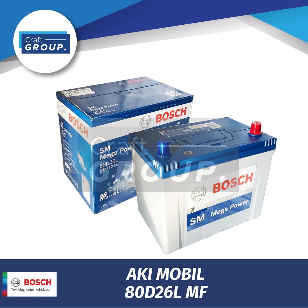 READY Aki Mobil Kia Carnival 80D26L / NX1100-5L MF Bosch - 80D26L.MF, Standar