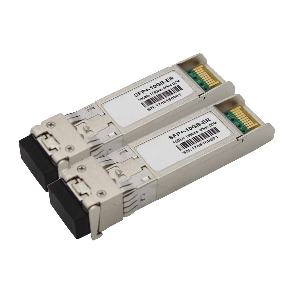 10Gb/s SFP+ Transceiver SFP-10G-ER dual fiber singlemode 40km 1310nm LC DDM