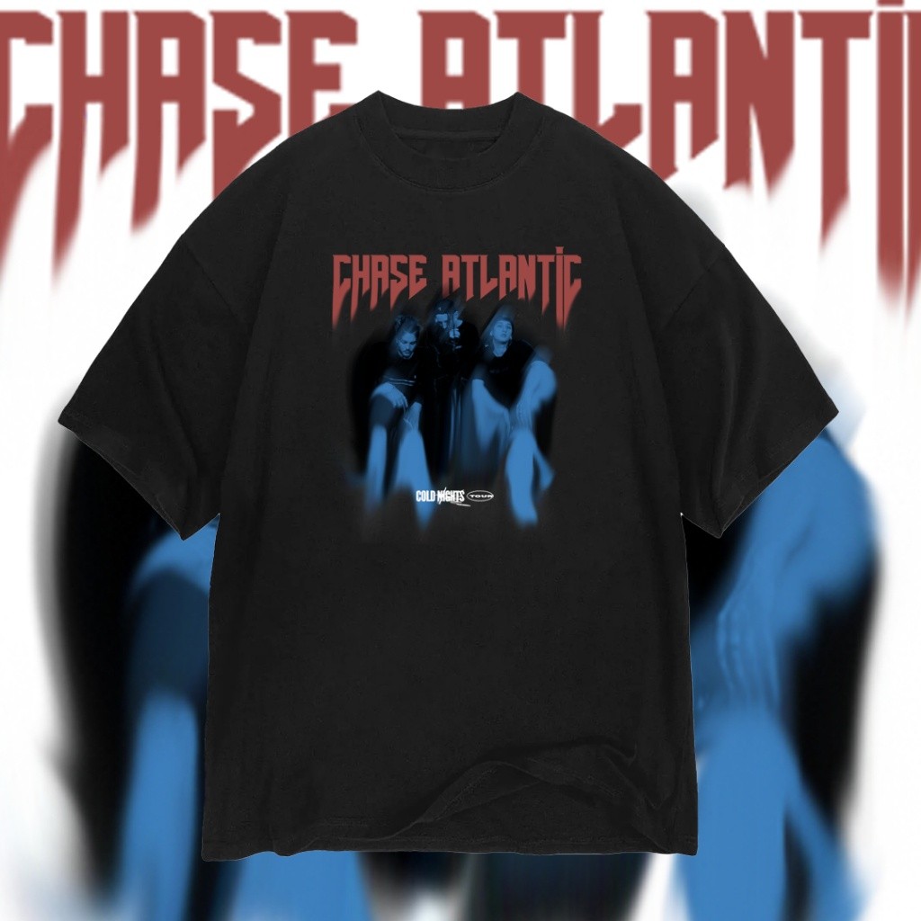 Hot Selling NEW CHASE ATLANTIC - COLD NIGHTS REGULER T-SHIRT KAOS