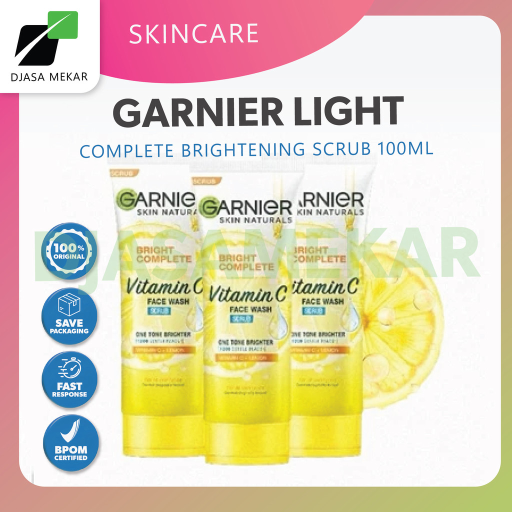 Garnier Light Complete Brightening Scrub 100ml