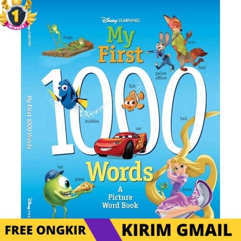 KS MY FIRST 1000 WORDS DISNEY LEARNING