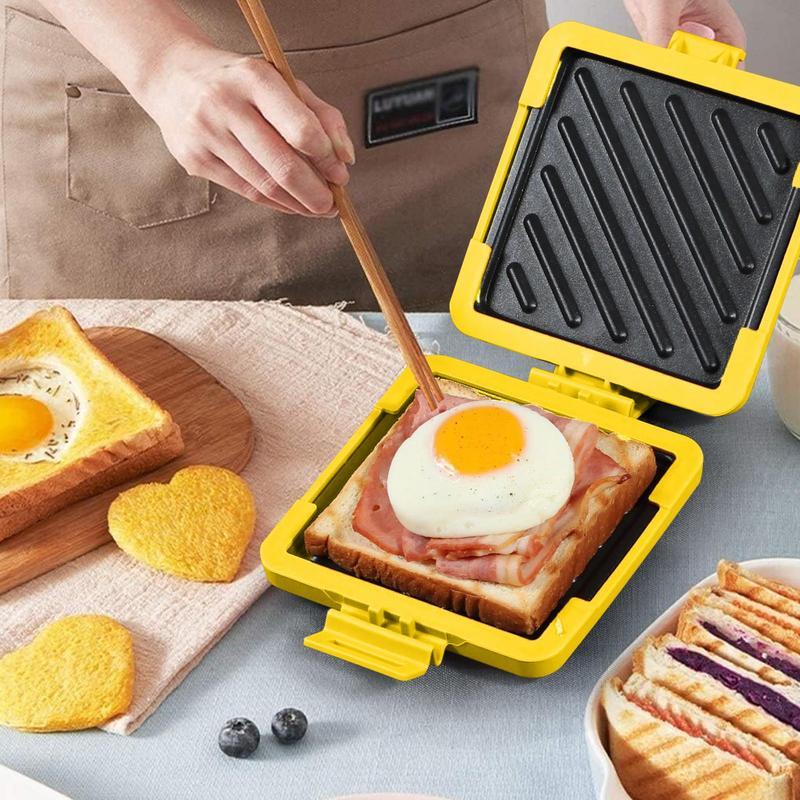 Microwave Sandwich Maker Breakfast Machine Wireless Toast Maker Breakfast Sandwich Maker Breakfast S