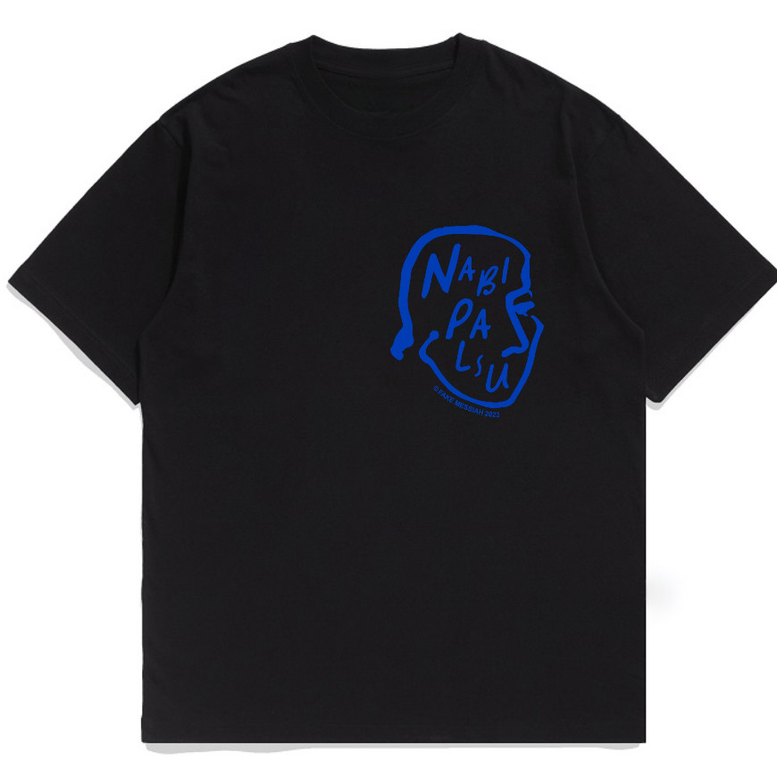 Hindia T-Shirt Nabi Palsu Black Katun Premium