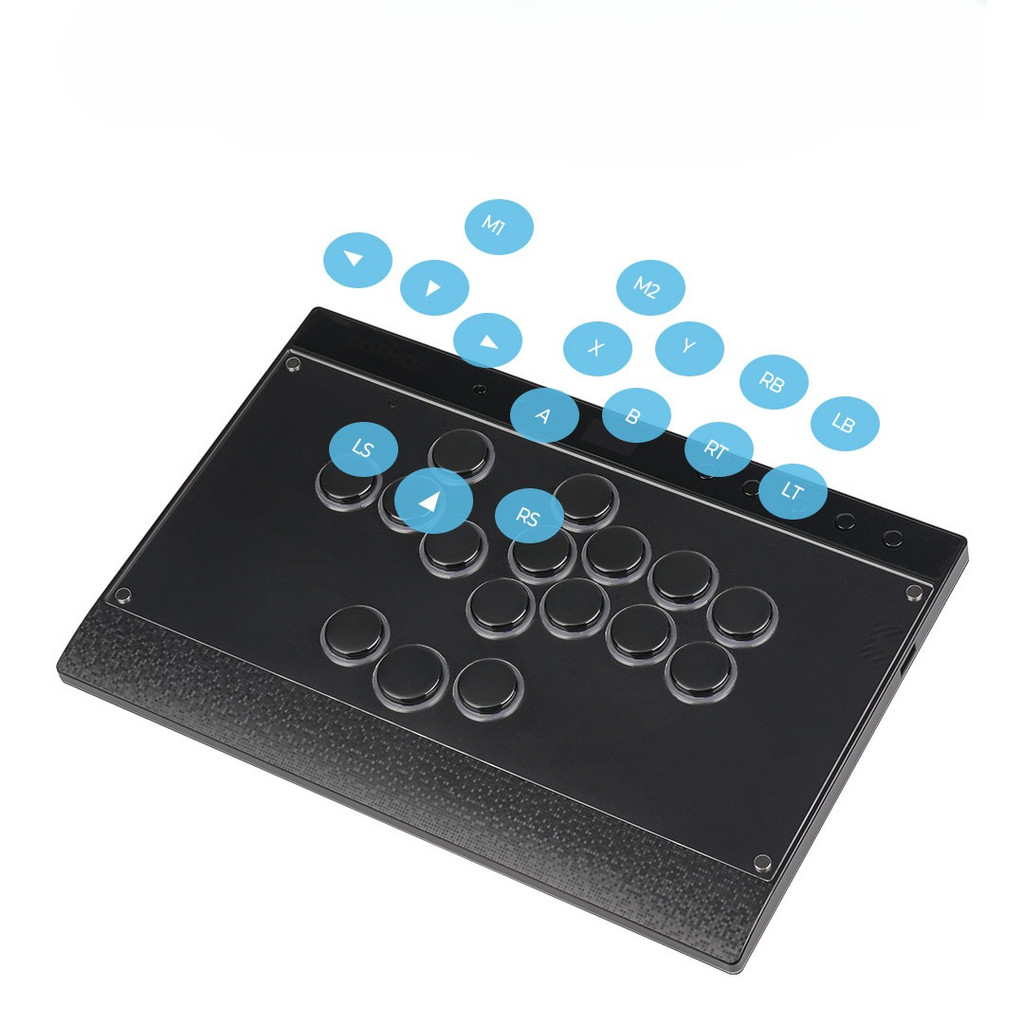 Haute42 Magnetic Hitbox Leverless Controller Button Rim Arcade Controller For PCPS4PS5Switch Stickle