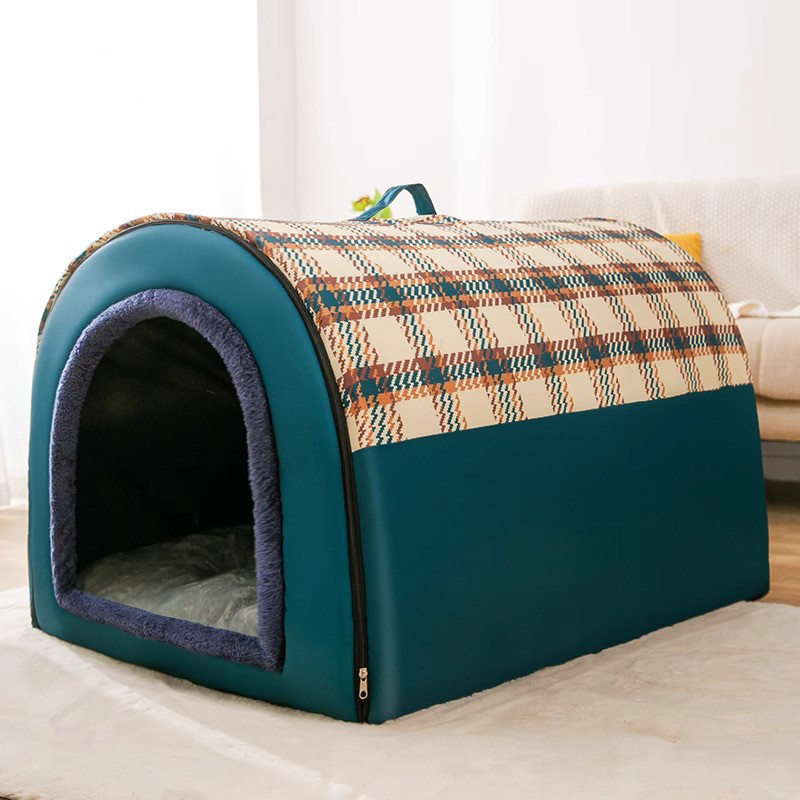 Winte Winter New Dog Kennel Winter Warm Large Dog Oversized Dog House House Closed Winter Removable 