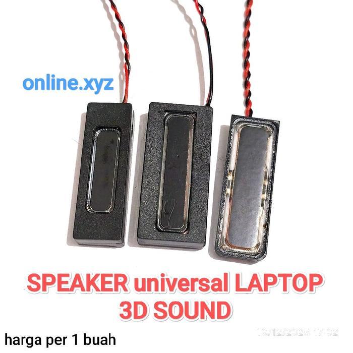 Speaker laptop 3D Bass slim gaming notebok 2 3 3watt 2watt 4Ohm 8 4 Ohm 8ohm 2W 3W 1W speker univers