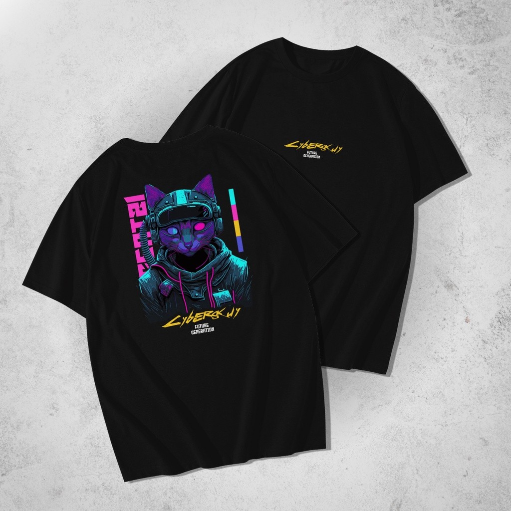 Skuy Kaos Dewasa Hitam Unisex | Cyber Skuy SKY193