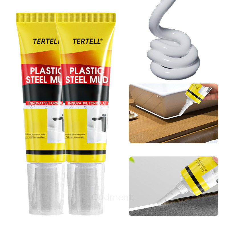 Lem Lumpur Baja Plastik Tahan Air / Lem Ember Tahan Air / Perekat Anti Bocor Anti Jamur / Lem Sealan