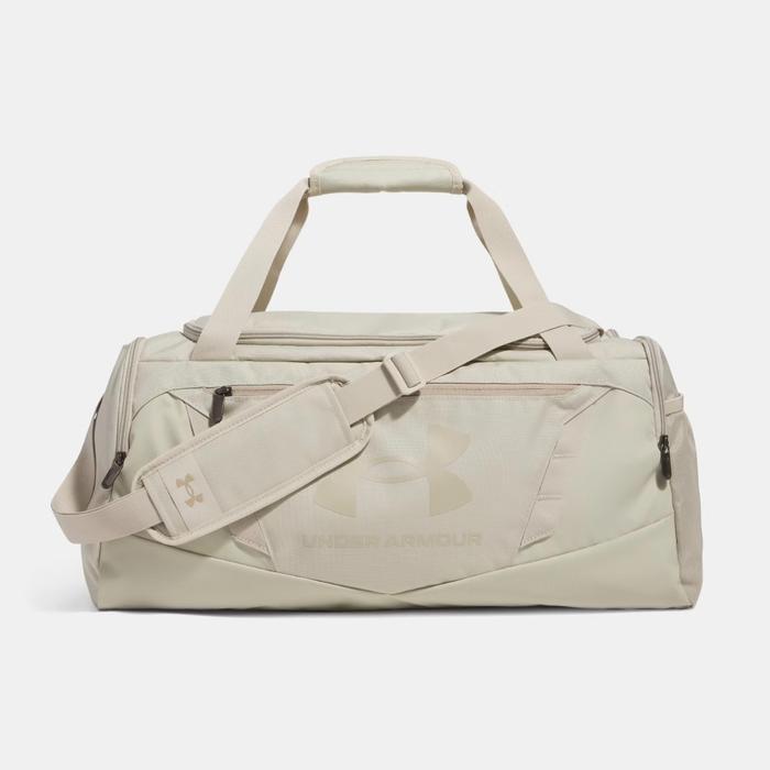(100% ORIGINAL) Under Armour UA Undeniable 5.0 Small Duffle Gym Bag Khaki Base / City Khaki Shoe Slo