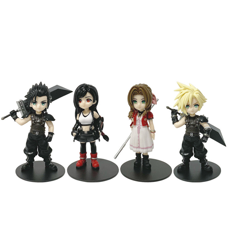 Anime PLAY ARTS Tifa Lockhart  Action Figure Model Toys Bookshelf Ornament Gift
