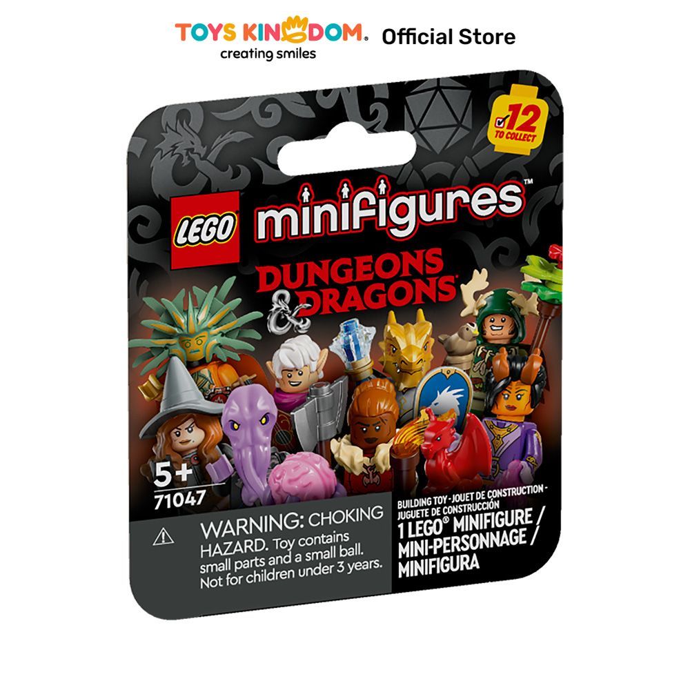 Toys Kingdom LEGO Minifigures Dungeons & Dragons 71047 Random Balok Susun Building Blocks Mainan Kon