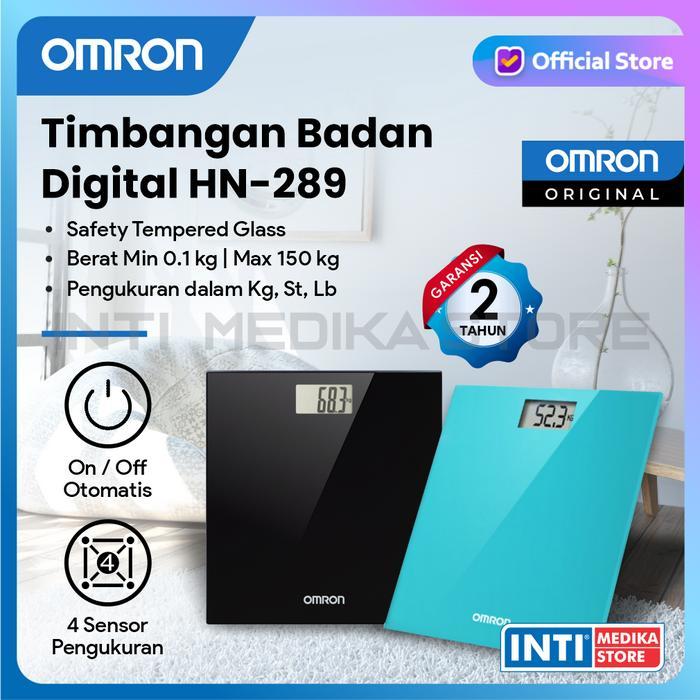 OMRON - Timbangan Badan Digital HN289 | Timbangan Digital Omron - Hitam