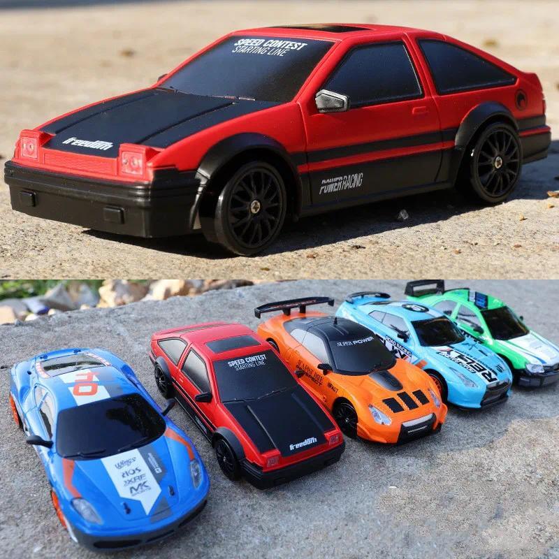 Electric Mini RC Cars Remote Radio Control Turbo Racing Drift 4wd Fast And Furious 30 Km/h for Adult